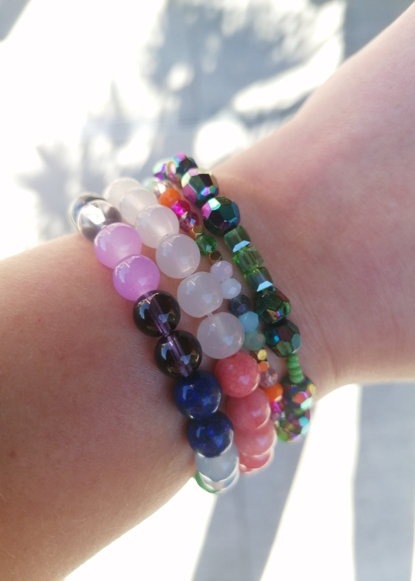 Armband Chakra donker