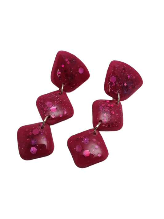 Adventurous sprinkling earrings