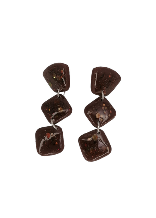 Adventurous sprinkling earrings