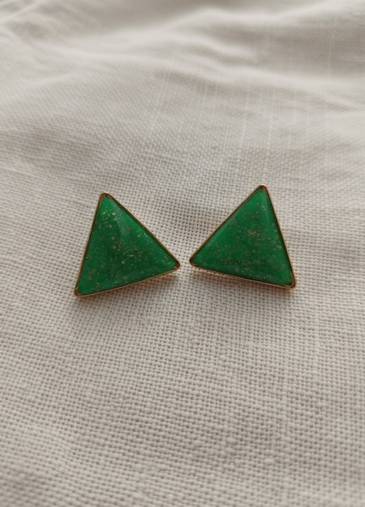 Oorbellen Elegant triangle