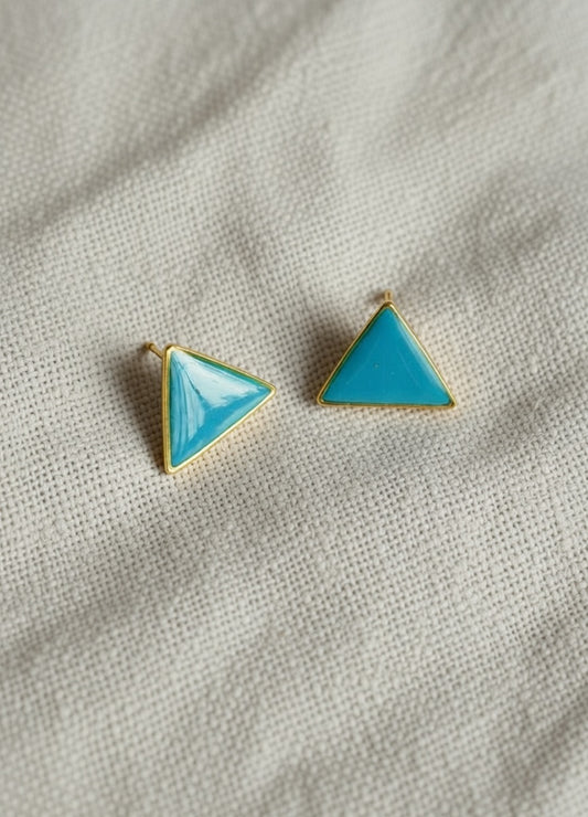 Oorbellen Elegant triangle
