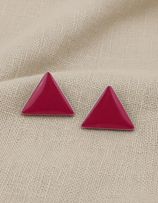 Oorbellen Elegant triangle