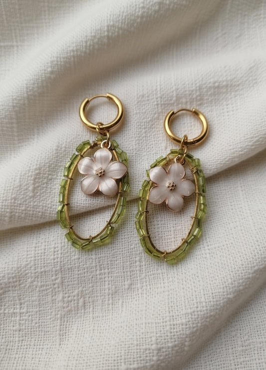 Oorbellen Flower
