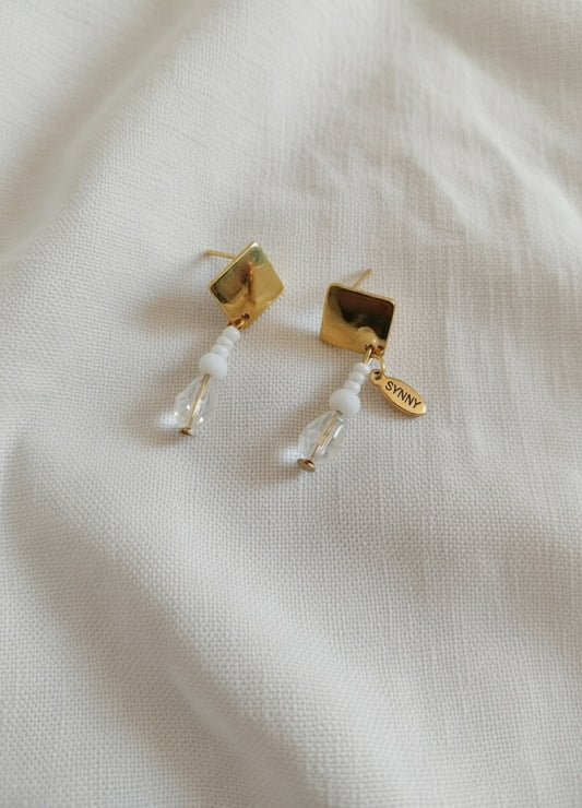 Oorbellen Chic vierkantje