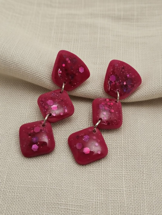 Adventurous sprinkling earrings
