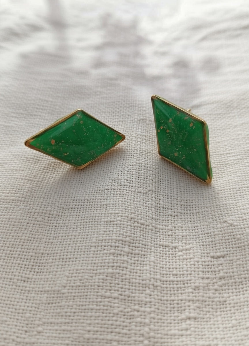 Oorbellen Elegant rhombus