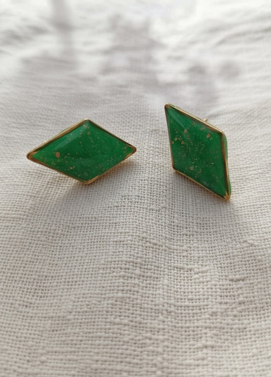 Oorbellen Elegant rhombus