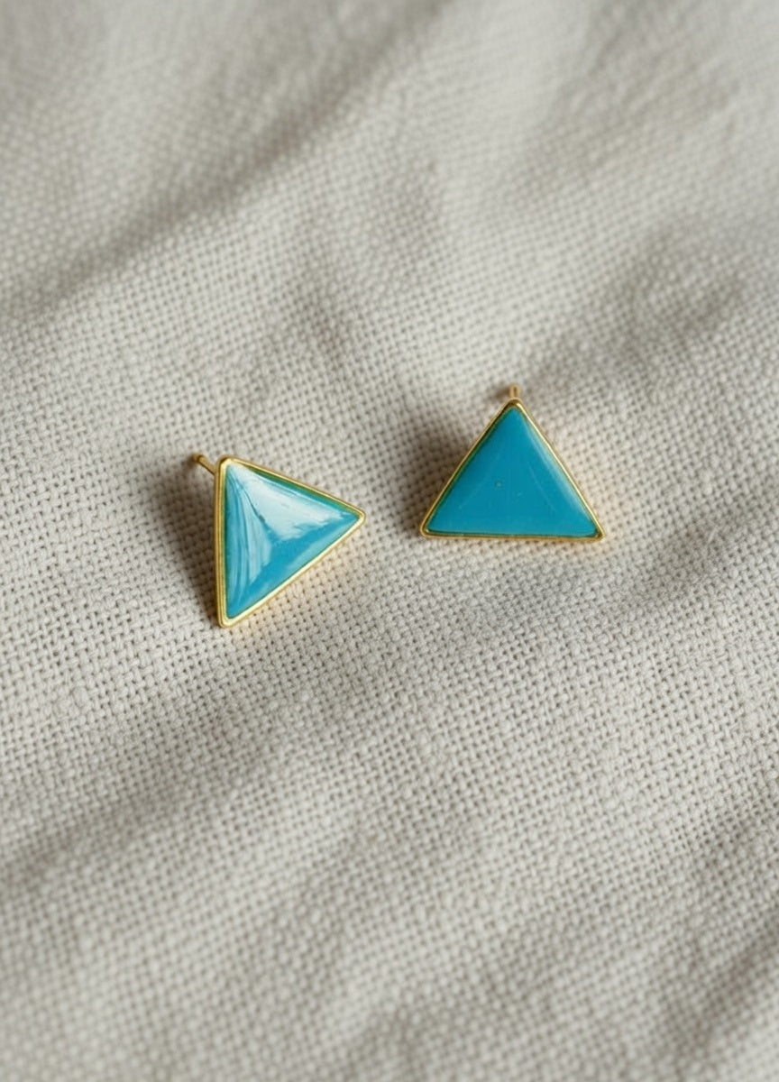Oorbellen Elegant triangle