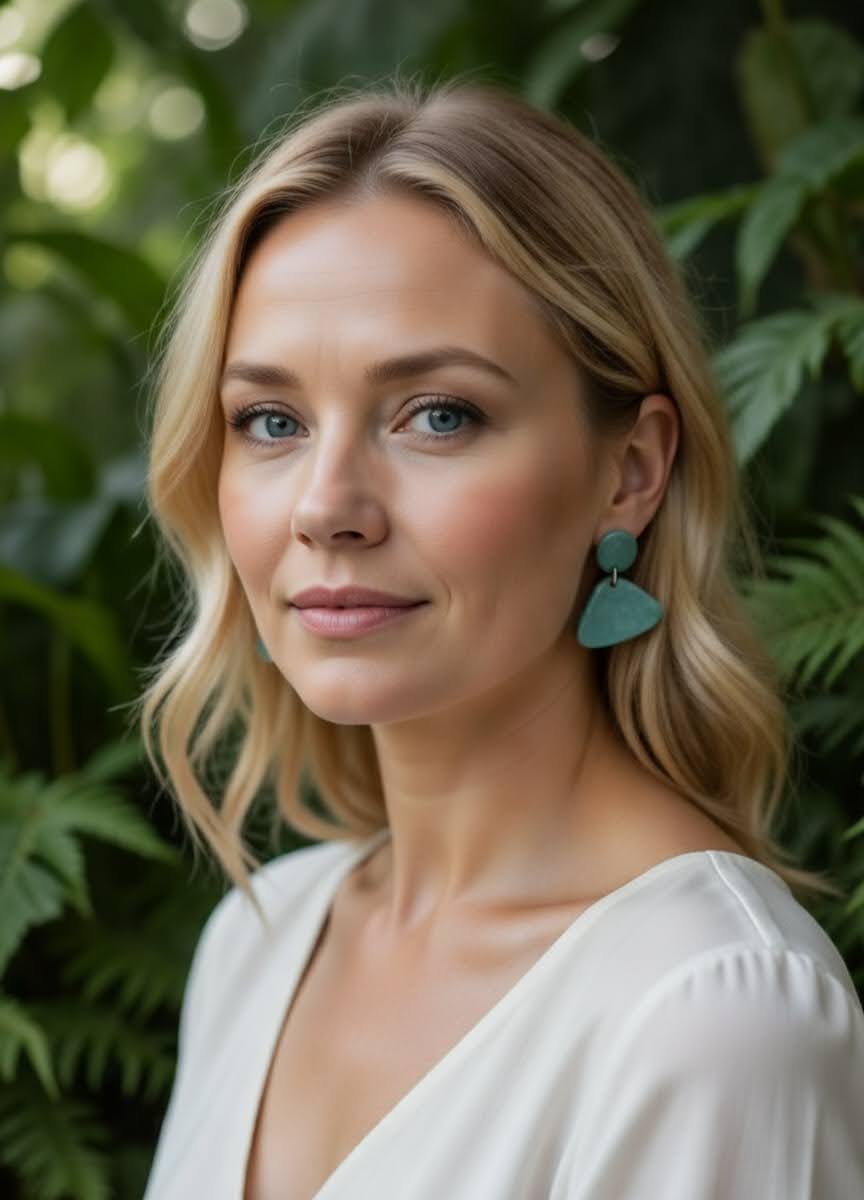 Chic sparkling earrings